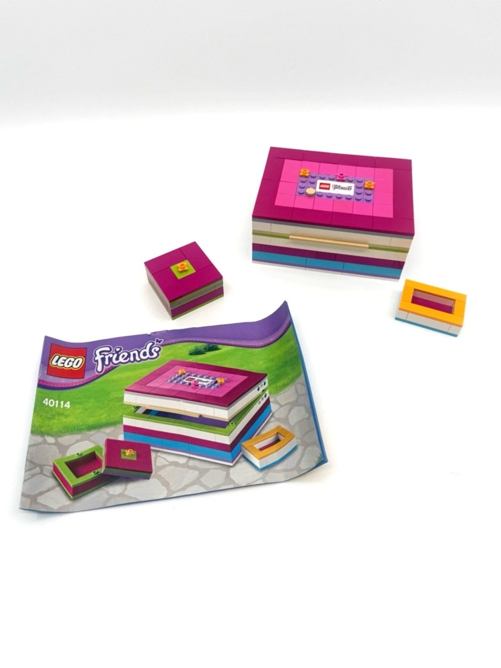 Lego Friends 40114 Buildable Jewelry Box Complete Set With Instructions